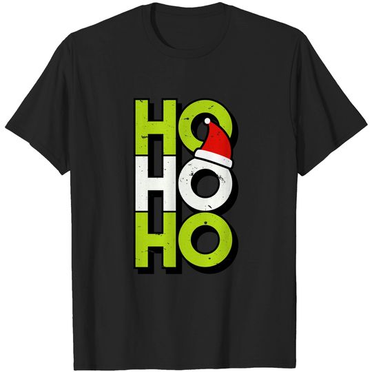 Discover Christmas Ho-Ho-Ho Santa Claus T-Shirt