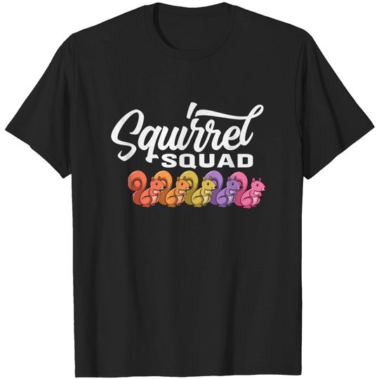 Discover Squirrel Squad T-Shirt