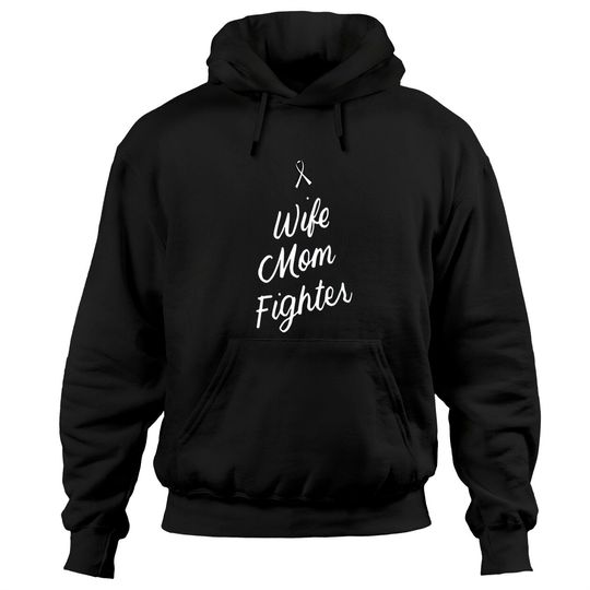 Discover Wife Mom Fighter Metastatic Breast Cancer Gifts Pullover Hoodie