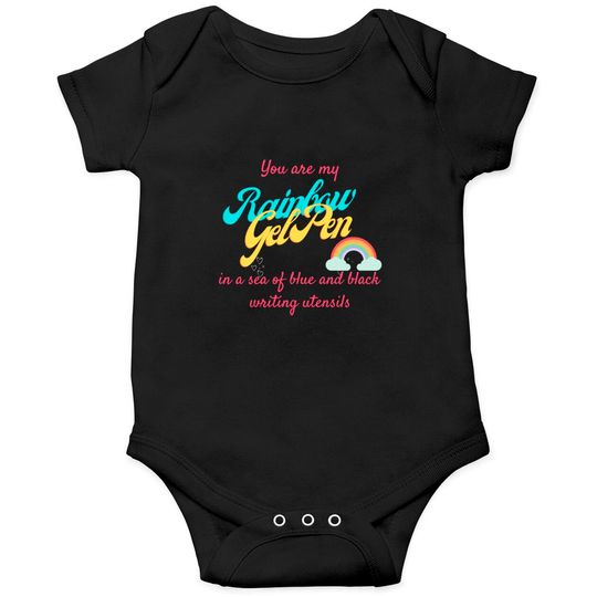 Discover Pen15 Rainbow Gel Pen Funny - Pen15 - Onesies