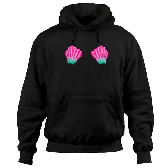 Discover Seashell Bra Hoodie Mermaid Funny Cute Beach