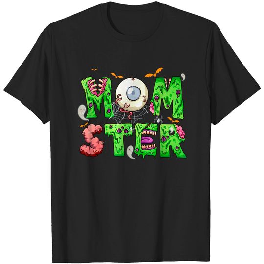 Discover Funny Momster Monster Halloween Costume T-Shirt