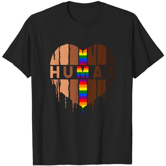 Discover All-Inclusive Heart For BLM Racial Justice And Human Rights T-Shirt