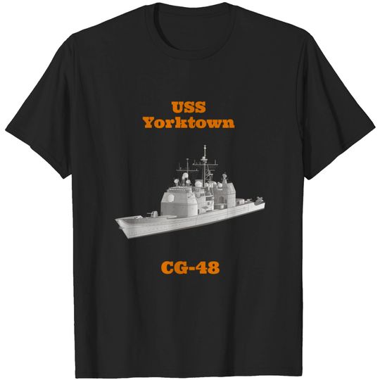 Discover USS Yorktown CG-48 Navy Sailor Veteran Gift T-Shirt
