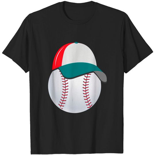 Discover Baseball with Hat - Baseball Hat - T-Shirt
