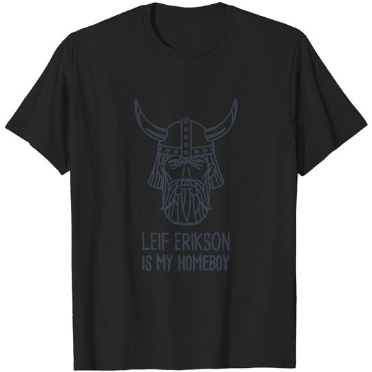 Discover Homeboy - Funny Viking Leif Erikson Day T-Shirt