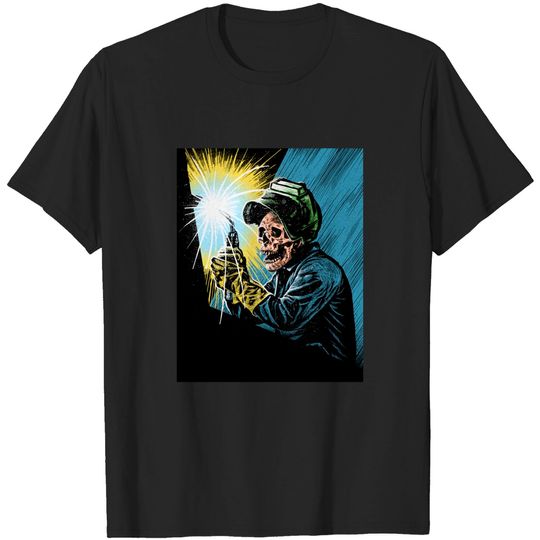 Discover Welder skull - Welder - T-Shirt