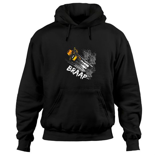 Discover Snowmobile Graphic Jumping Pullover Hoodie