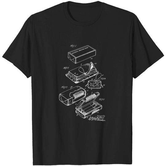 Discover First Aid Kit Vintage Patent Drawing - First Aid - T-Shirt