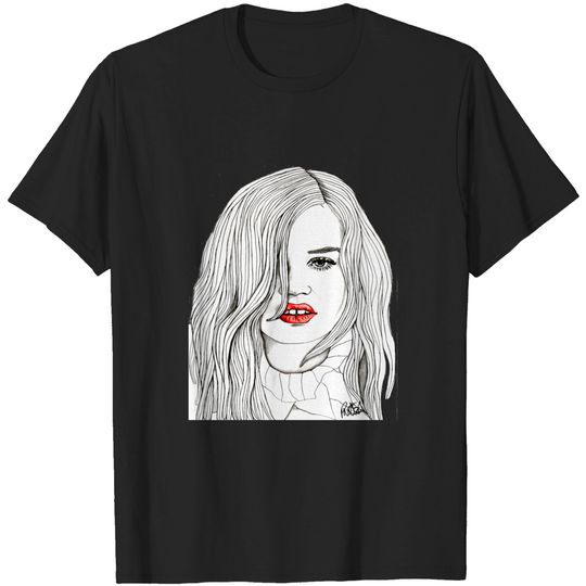 Discover Georgia with Red Lips - Lip Gloss - T-Shirt