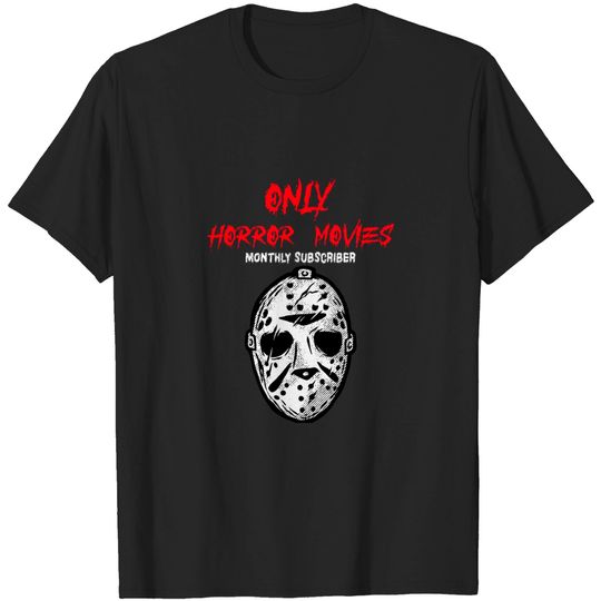 Discover Horror Movies Enthusiast T-Shirt