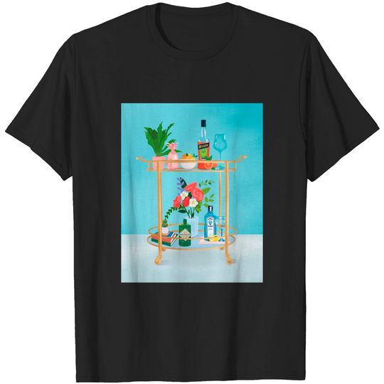 Discover Bar Cart - Bar Cart - T-Shirt