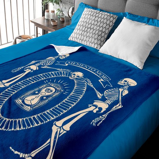 Discover Memento Mori Stoic Baby Blankets