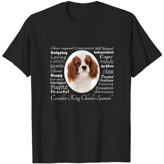 Discover Spaniel Traits - Cavalier King Charles Spaniel - T-Shirt