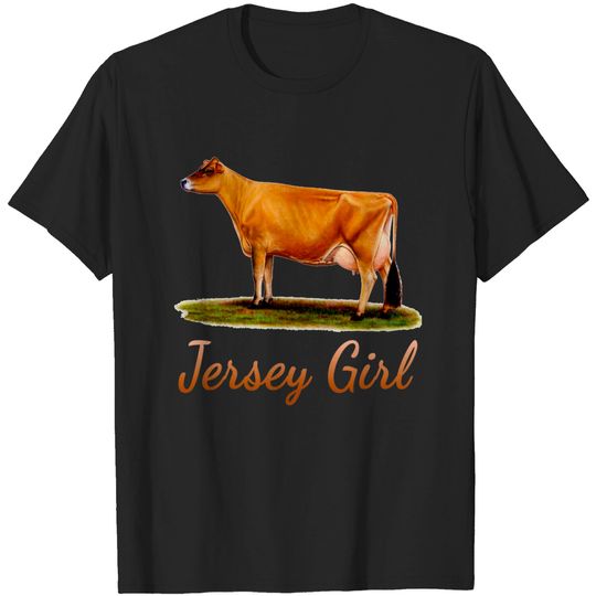 Discover A Real Jersey Girl - Jersey - T-Shirt