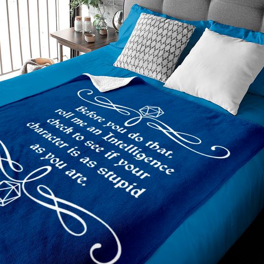 Discover Before You Do That... - Dungeons And Dragons - Baby Blankets