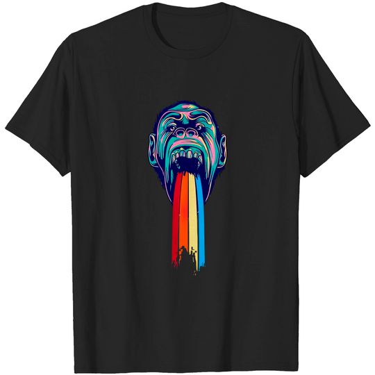 Discover Rainbow Ape - Rainbow - T-Shirt
