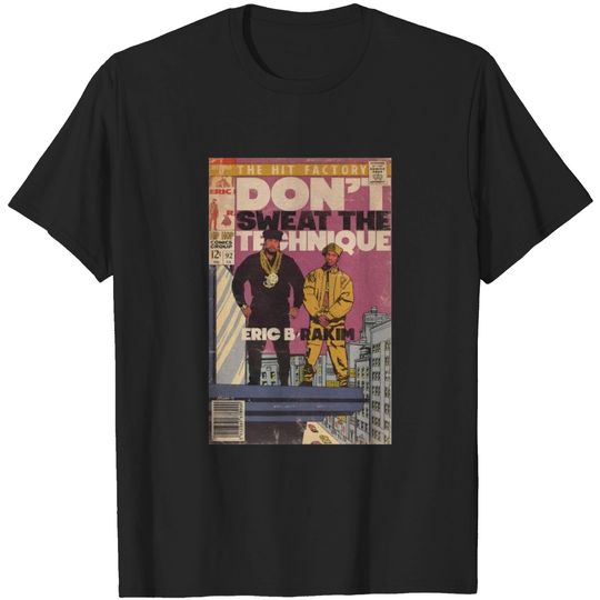 Discover Rakim & Eric B. - Dont Sweat The Technique Comic Book T-Shirt