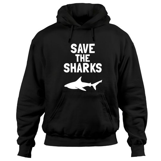 Discover Shark Lovers Gift Marine Biologist Save the Sharks Pullover Hoodie