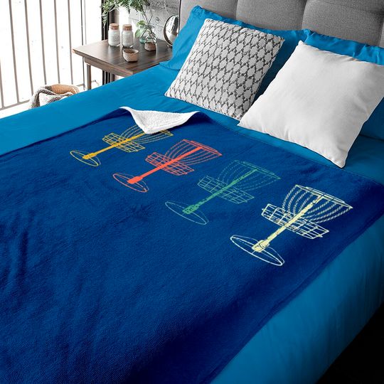 Discover Disc Golf Disc Golfing Sport Lover Player Baby Blankets