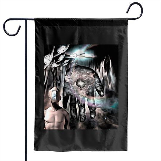 Discover Time Machine - Machine - Garden Flags