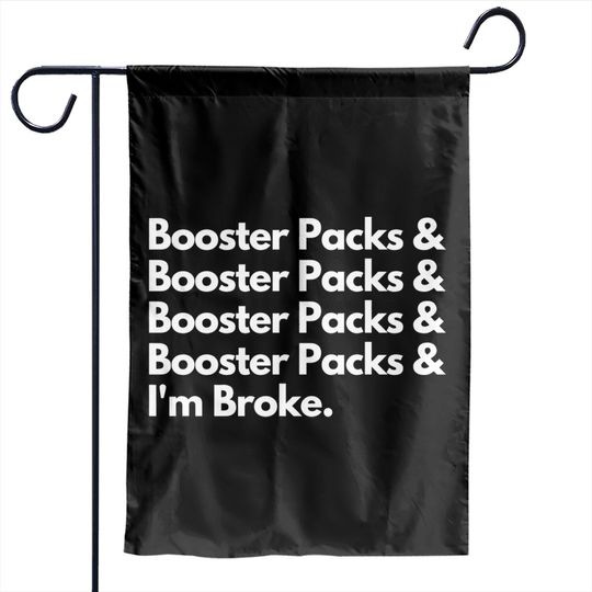 Discover Booster Packs Garden Flags