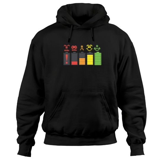 Discover mood battery - Mood Battery - Hoodies