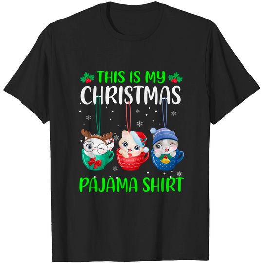 Discover This Is My Christmas Pajama Holiday T-Shirt