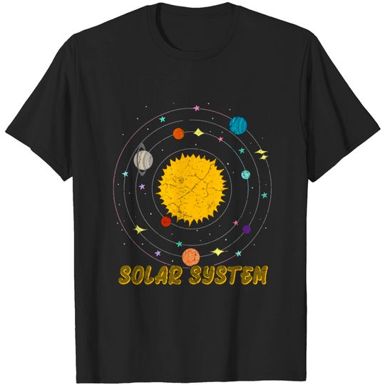 Discover Solar System - Solar System - T-Shirt