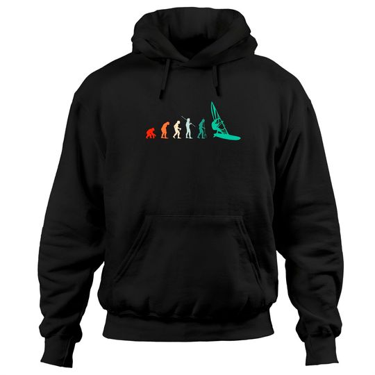 Discover Waveboard Hoodie Evolution Windsurfing Surfboard Windsurf Pullover