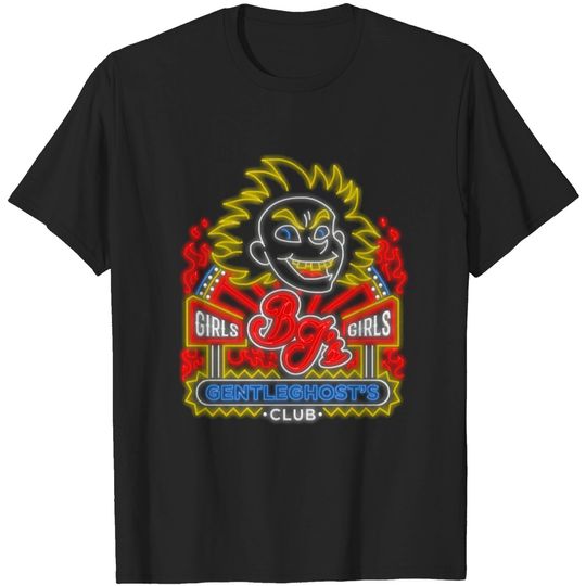 Discover BJ's Gentleghost's Club - Beetlejuice - T-Shirt