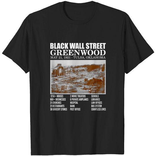 Discover Black Wall Street - Black Wall Street - T-Shirt