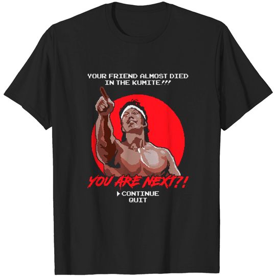Discover YOU ARE NEXT?! - Bloodsport - T-Shirt