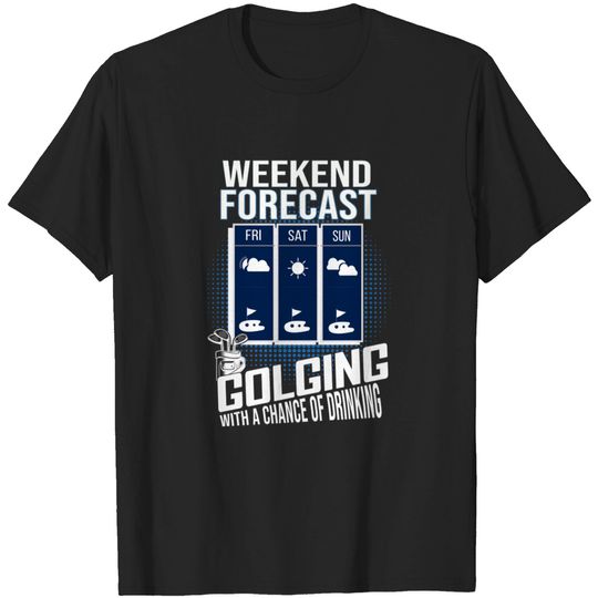 Discover Golf Clubs Pitching Wedges To Birdie Hole In One - Golfing - T-Shirt