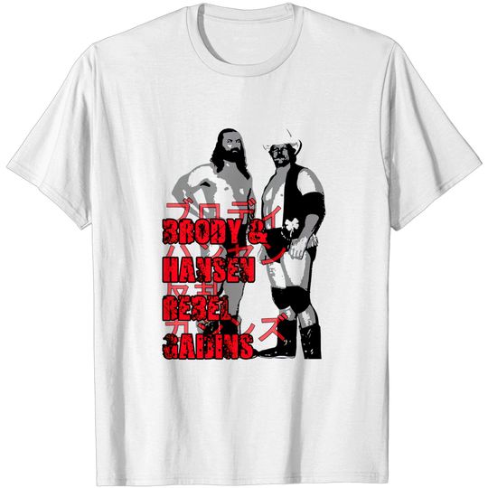 Discover Rebel Gaijins - Bruiser Brody - T-Shirt