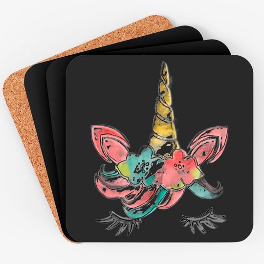 Discover Unicorn-gel - Unicorn - Coasters