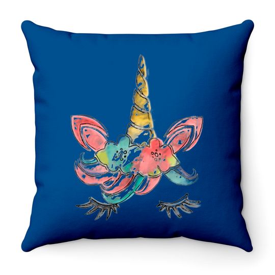 Discover Unicorn-gel - Unicorn - Throw Pillows