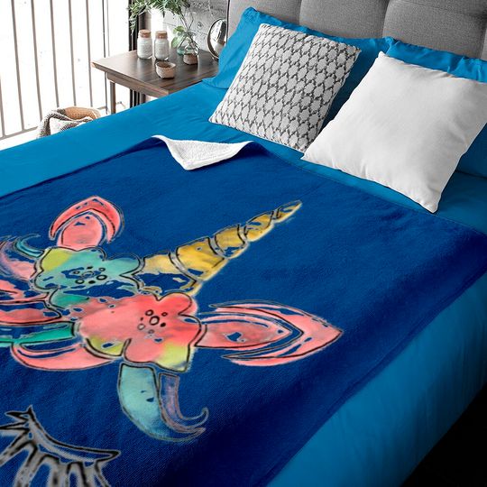 Discover Unicorn-gel - Unicorn - Baby Blankets
