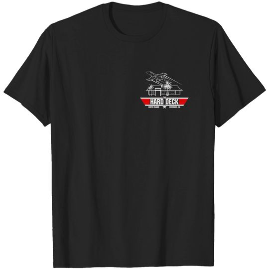 Discover Back/Front Print THE HARD DECK - Movies 80s - T-Shirt