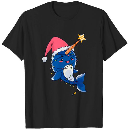 Discover Christmas Narwhal - Christmas - T-Shirt