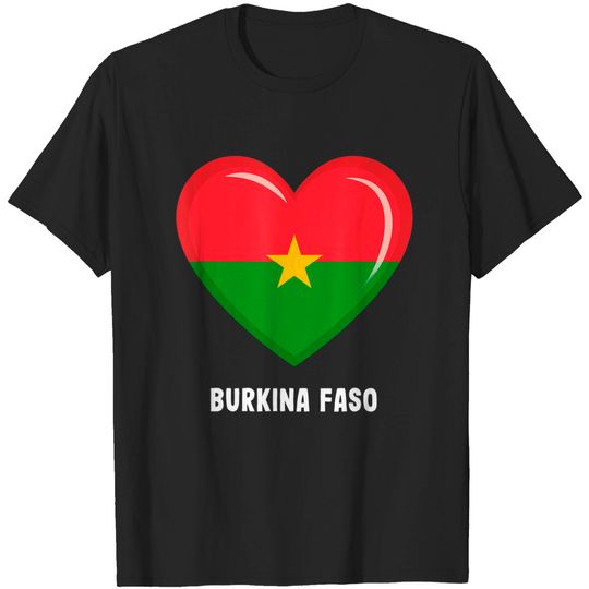 Discover Burkina Faso Flag T Shirt