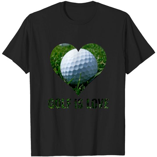 Discover Golf Heart - Good Gift For Golfers - Golf Lover - T-Shirt