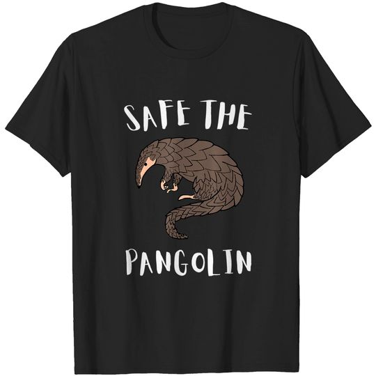 Discover Save The Pangolin Scaly Anteater Animal T-Shirt