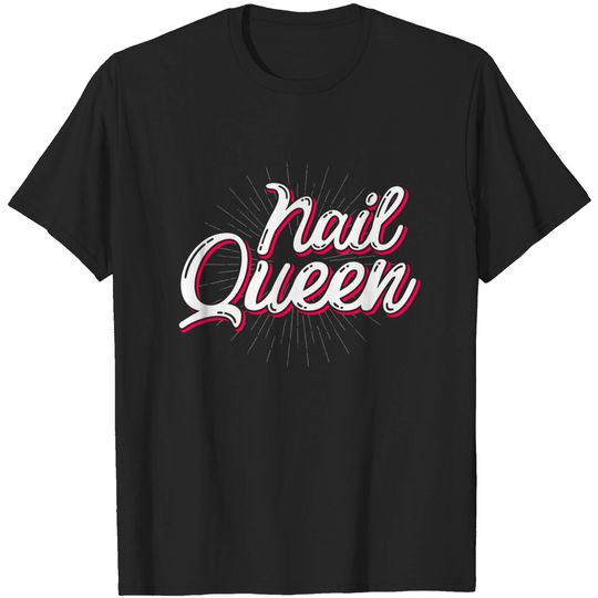 Discover Funny Nail Tech Salon Manicurist Technician Gift - Nail Tech - T-Shirt