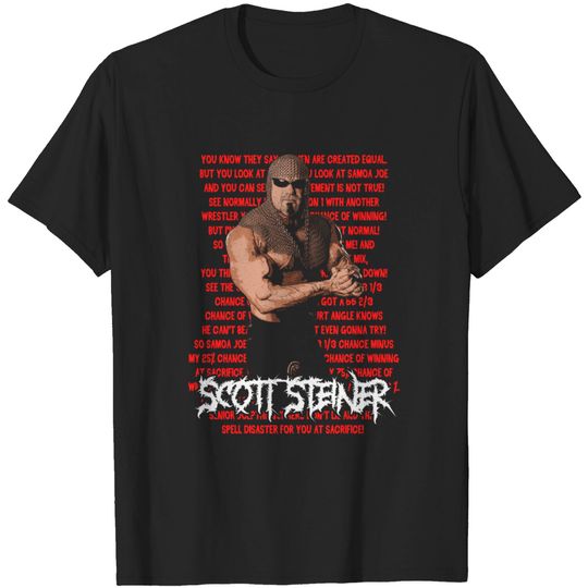 Discover Steiner Math - The Numbers Dont Lie - Scott Steiner - T-Shirt