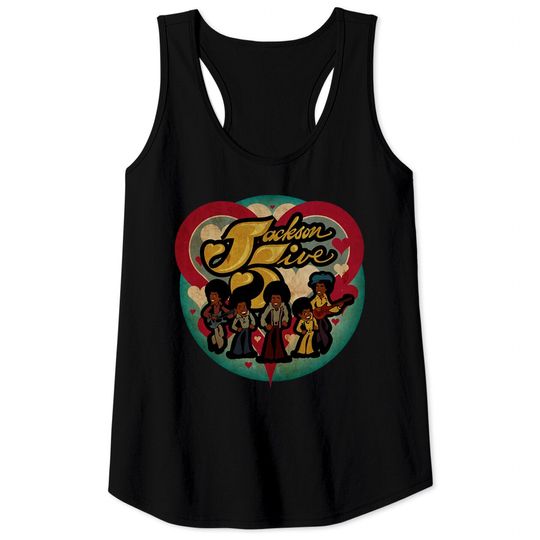 Discover The Jackson 5 Vintage Jackson 5 Tank Tops
