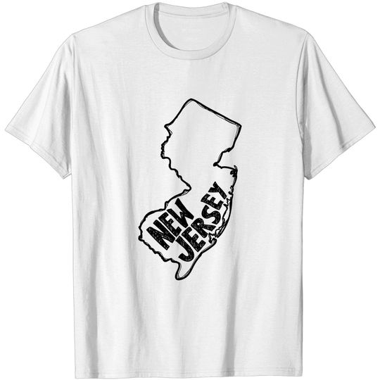 Discover New Jersey - New Jersey - T-Shirt