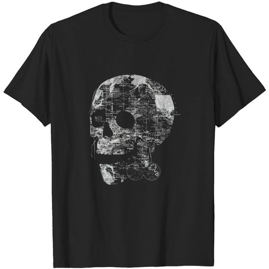 Discover Skull Wanderlust - 6 Case - T-Shirt