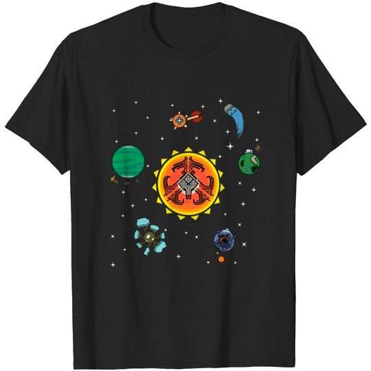 Discover Hearthian Solar System - Outer Wilds - T-Shirt