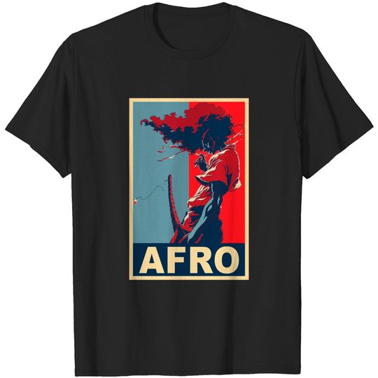 Discover Afro Poster - Afro Samurai - T-Shirt